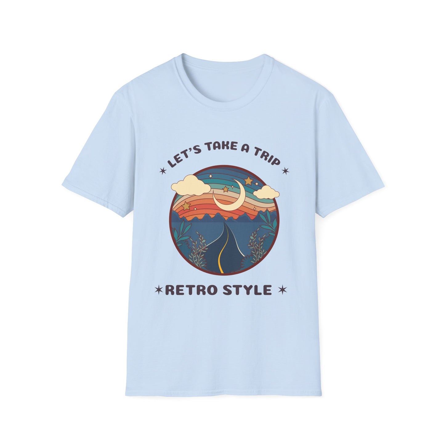 Retro T Shirt, Retro Design Shirt, Retro Art Tee Shirt, T-shirt with Retro Style