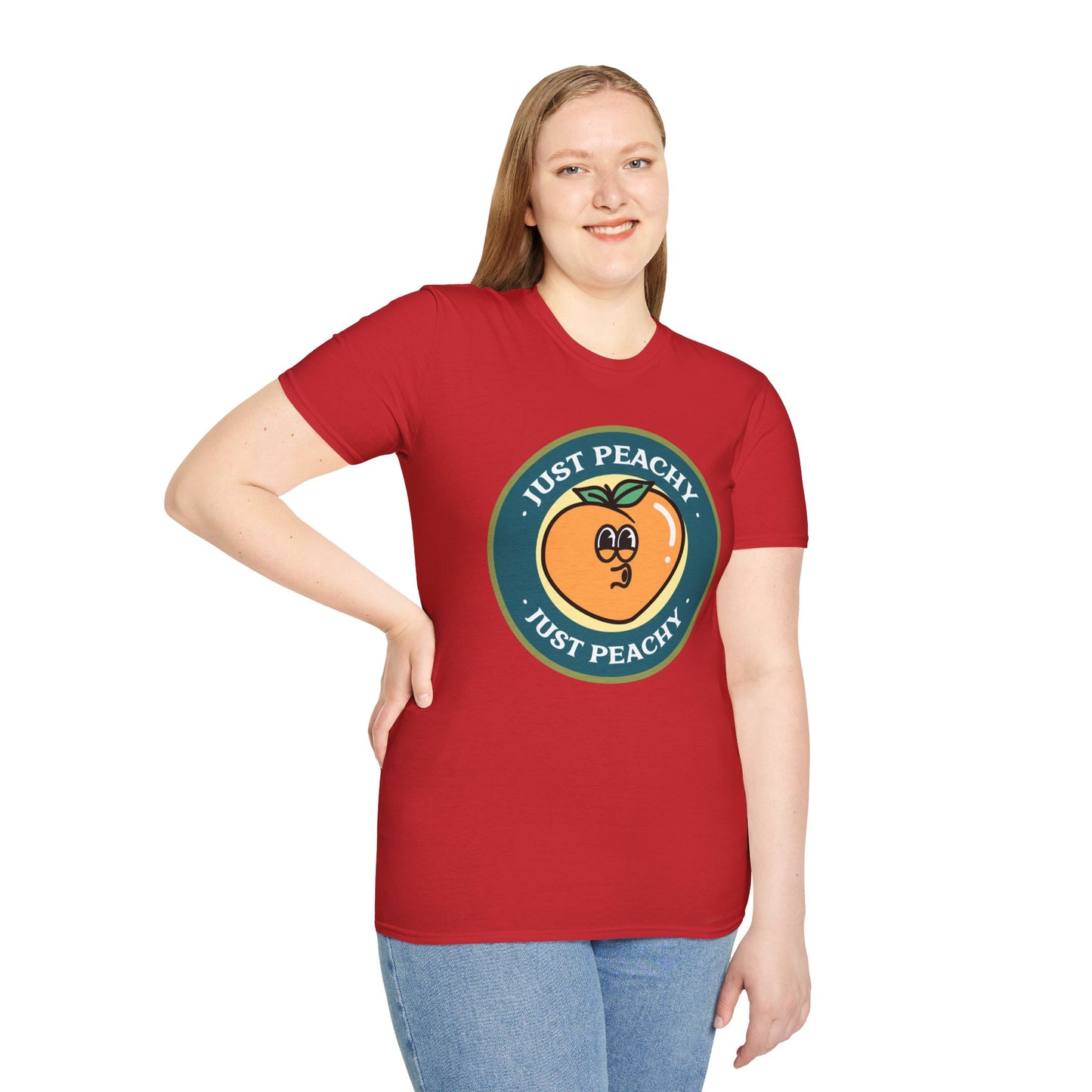 Food Tees, Funny Food T Shirts, Funny T Shirts, Shirt with Fruits, Shirt with Peach