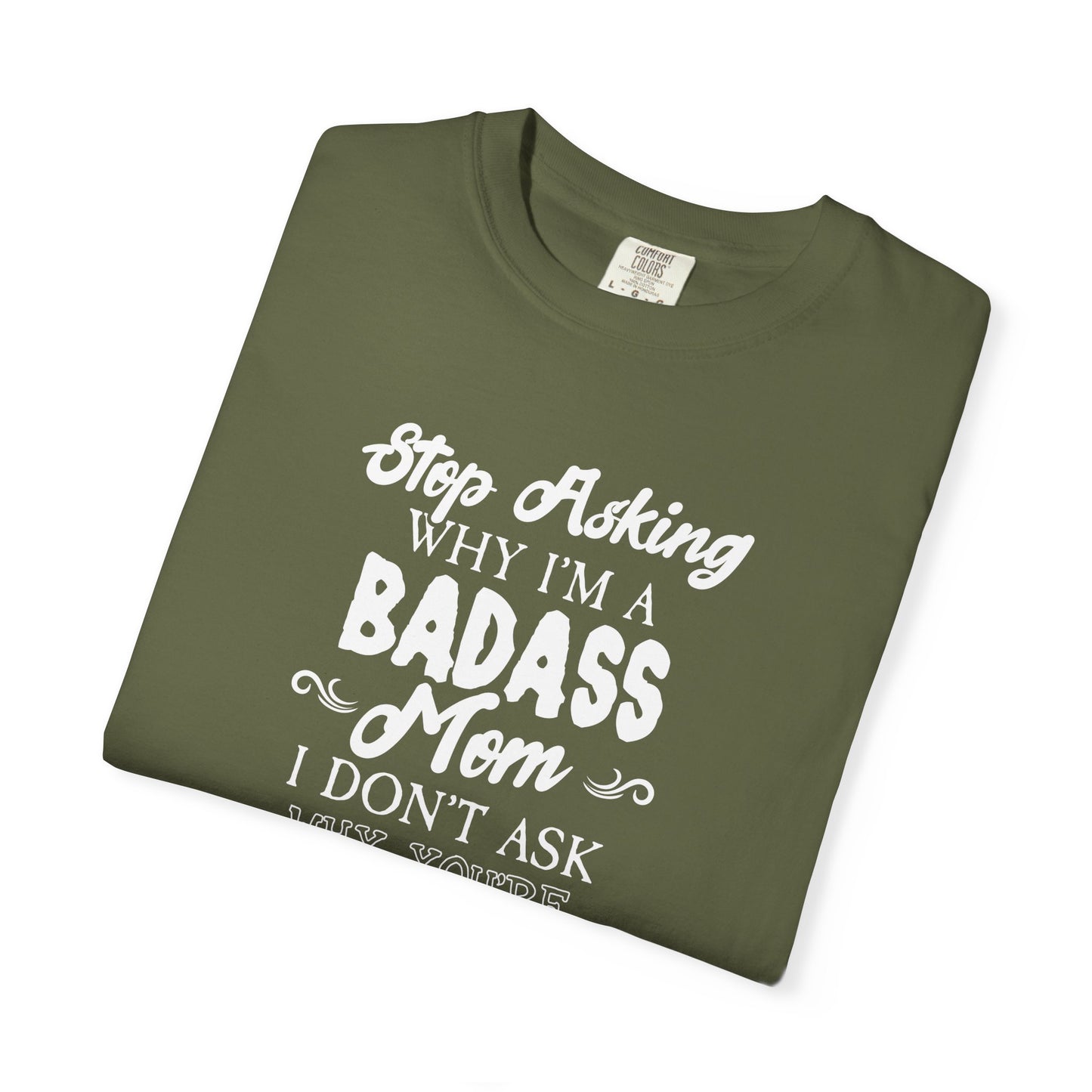 Mom T-shirt Mother's Day Mama Tee Unisex Comfort Colors Garment-Dyed Cotton h39