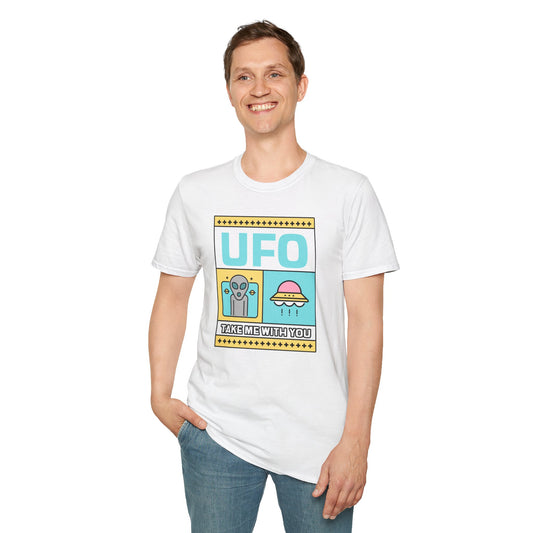 Funny T Shirts, UFO Tees, Funny Aliens Shirt - 27