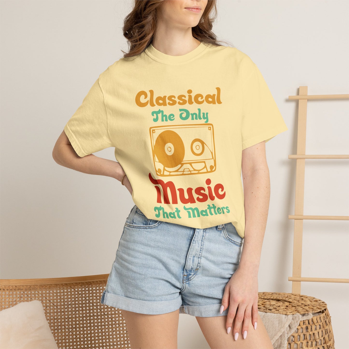Music Graphic Design Unisex Cotton T-shirt 011