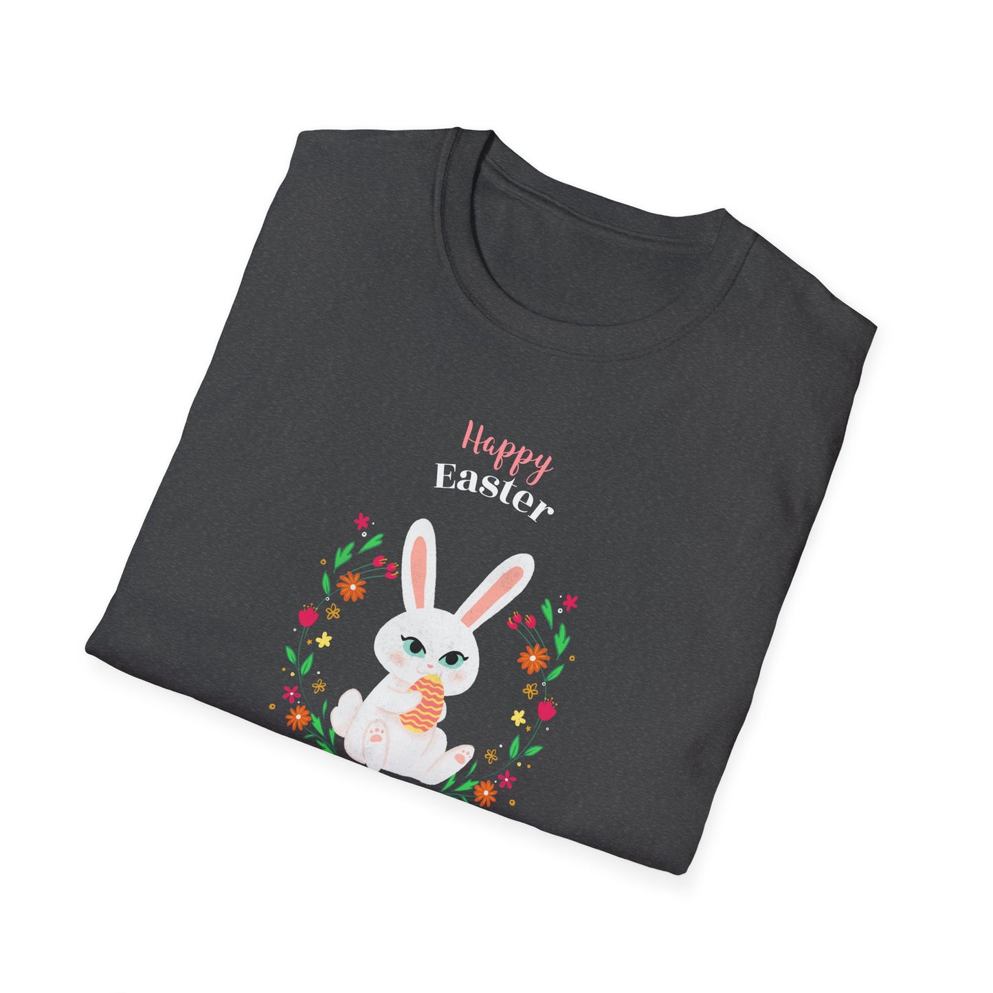 Easter Bunny T-Shirt, Tee Shirt with Easter Signature, T Shirt with Easter Prints, Tee Shirt with Easter Design - 12