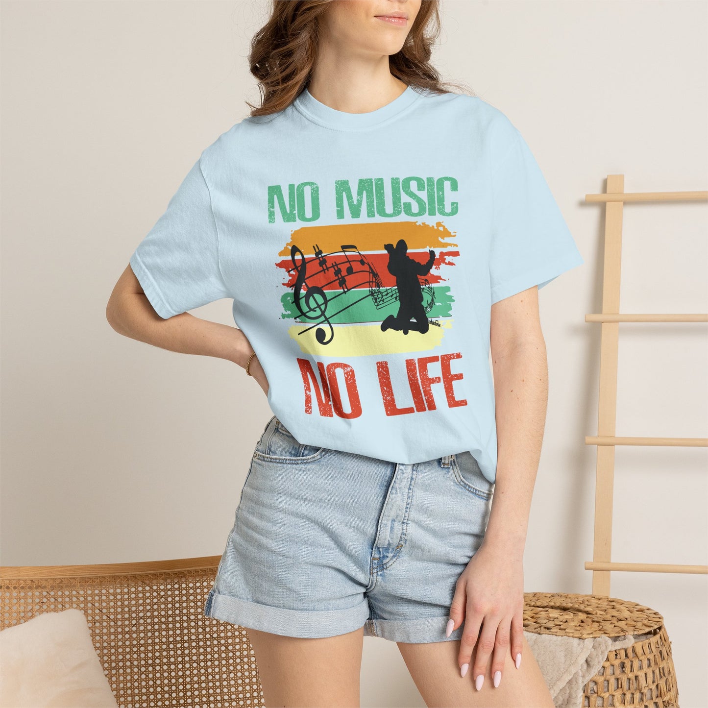 Music Graphic Design Unisex Cotton T-shirt 020