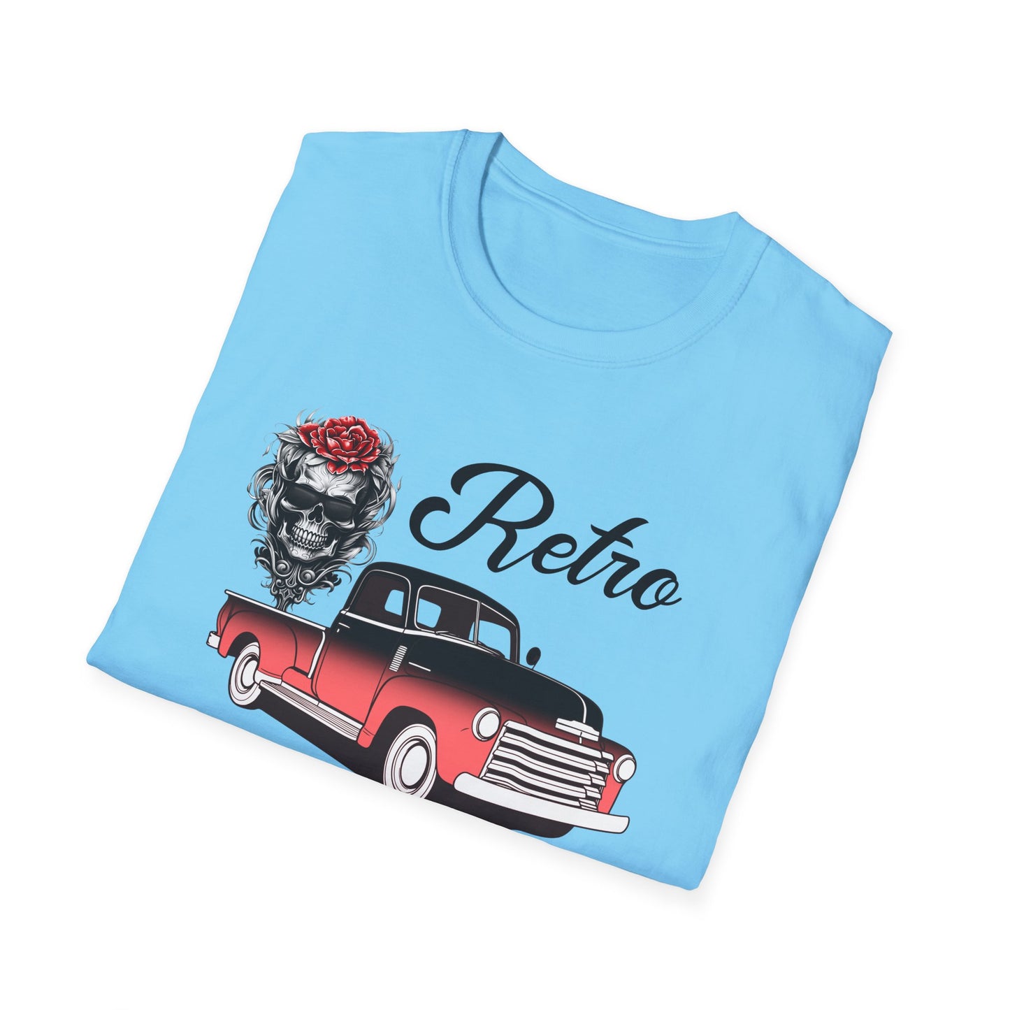 Retro T Shirt, Retro Design Shirt, Retro Art Tee Shirt, T-shirt with Retro Style