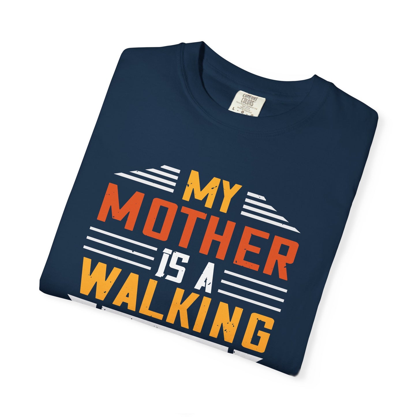 Mom T-shirt Mother Day Mama Tee Unisex Comfort Colors Garment-Dyed Cotton h87