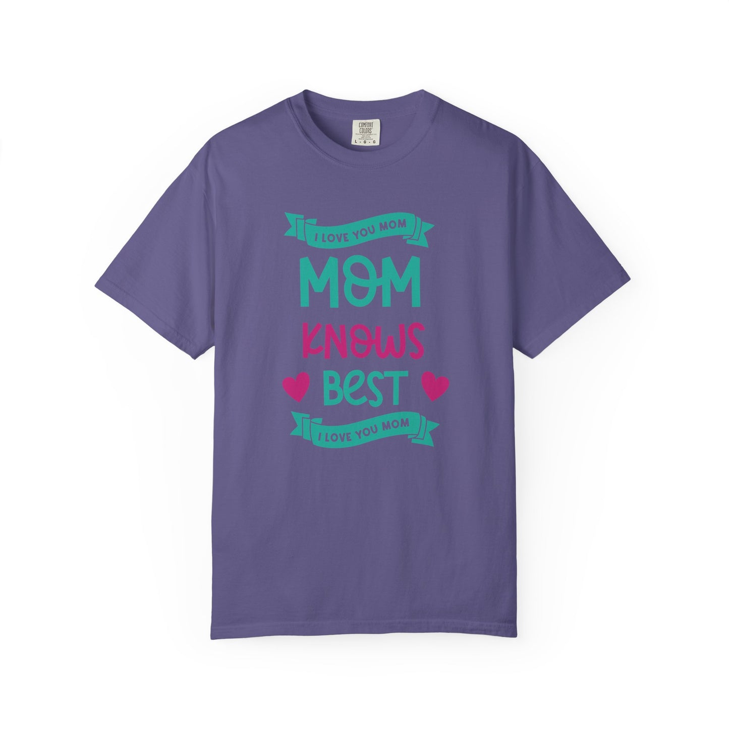 Mom T-shirt Mother's Day Mama Tee Unisex Comfort Colors Garment-Dyed Cotton h16