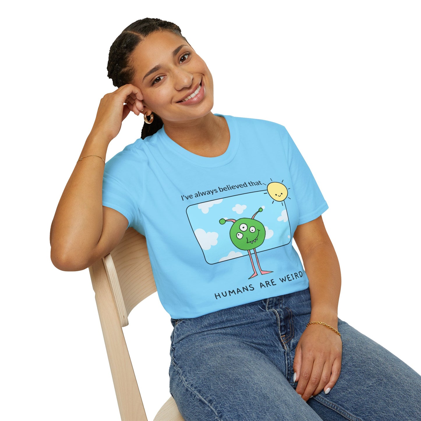 Funny T Shirts, UFO Tees, Funny Aliens Shirt - 26