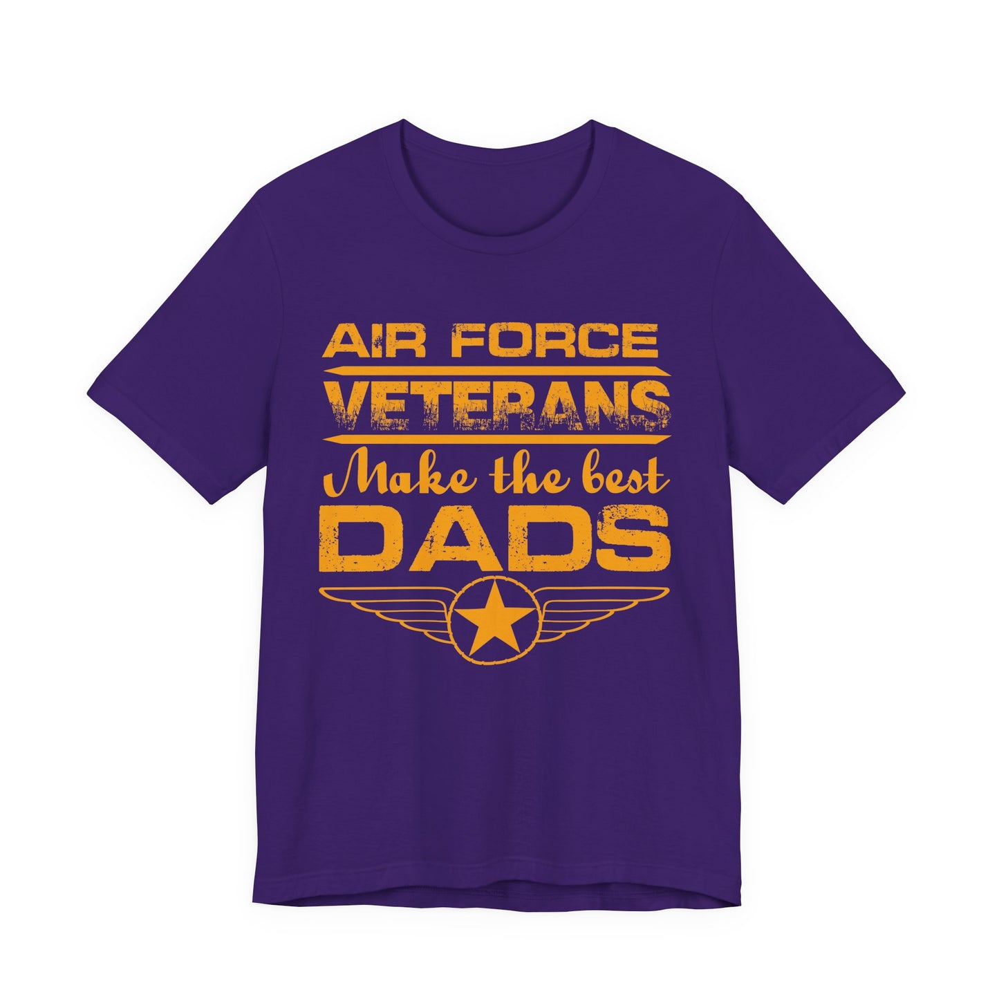 Air Force Veterans Make the Best Dads T-Shirt Military Dad Unisex Cotton Tee v48