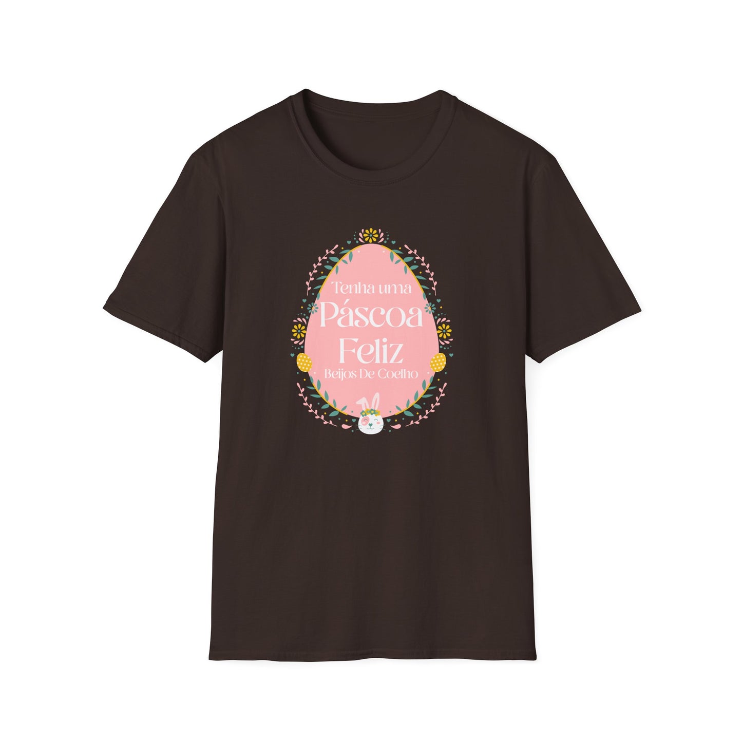 Easter Egg T-Shirt, Tee Shirt with Easter Signature, T Shirt with Easter Prints, Tee Shirt with Easter Design - 2
