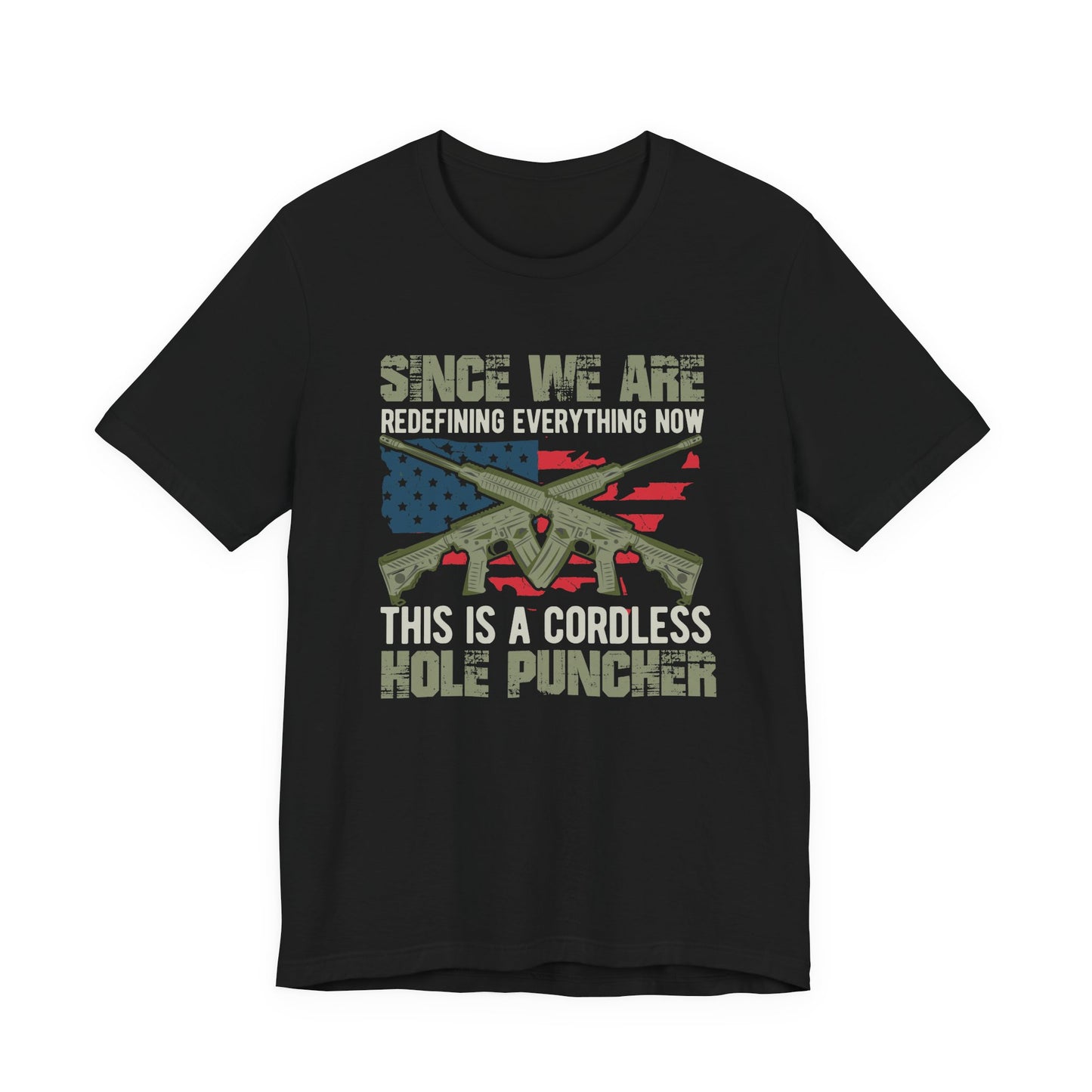Army Veteran Patriotic Graphic Design Unisex Cotton T-Shirt v14