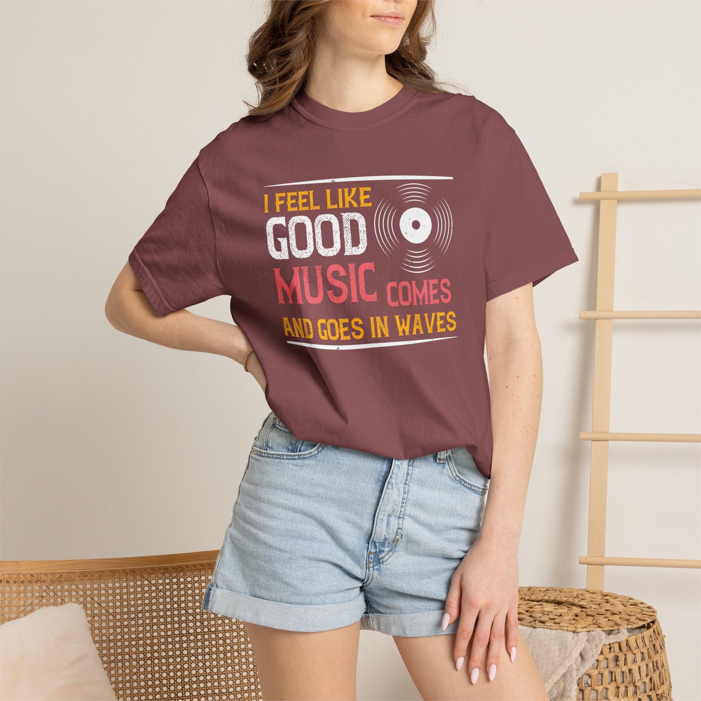 Music Graphic Design Unisex Cotton T-shirt m8
