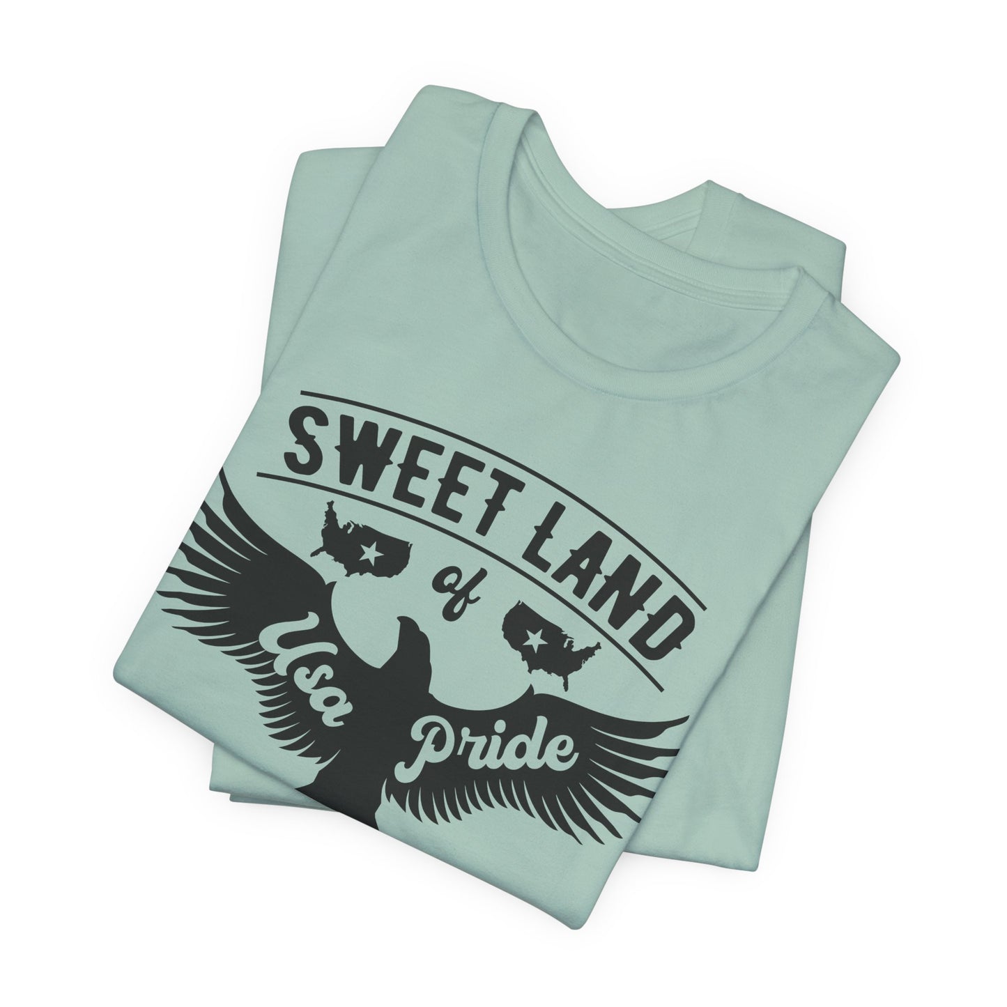 Liberty Eagle Graphic Unisex Cotton T-Shirt a4