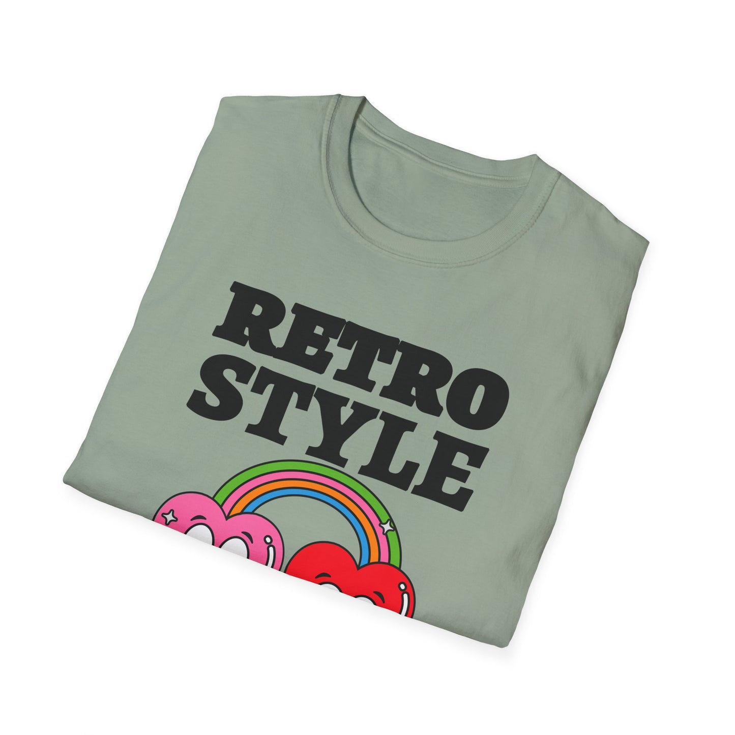 Retro T Shirt, Retro Design Shirt, Retro Art Tee Shirt, T-shirt with Retro Style