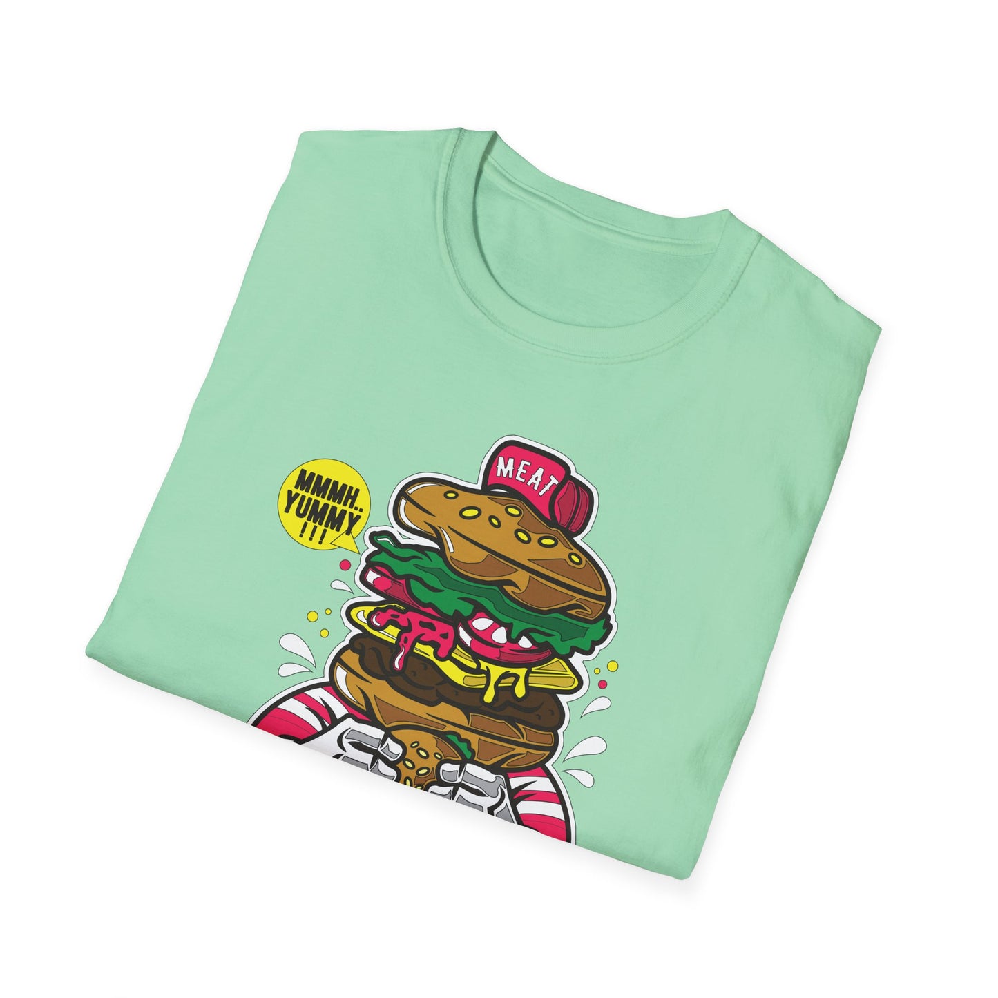 Cartoon T Shirt Animation T Shirt Funny Tee Unisex Gildan Softstyle 64000 Ring Spun Cotton