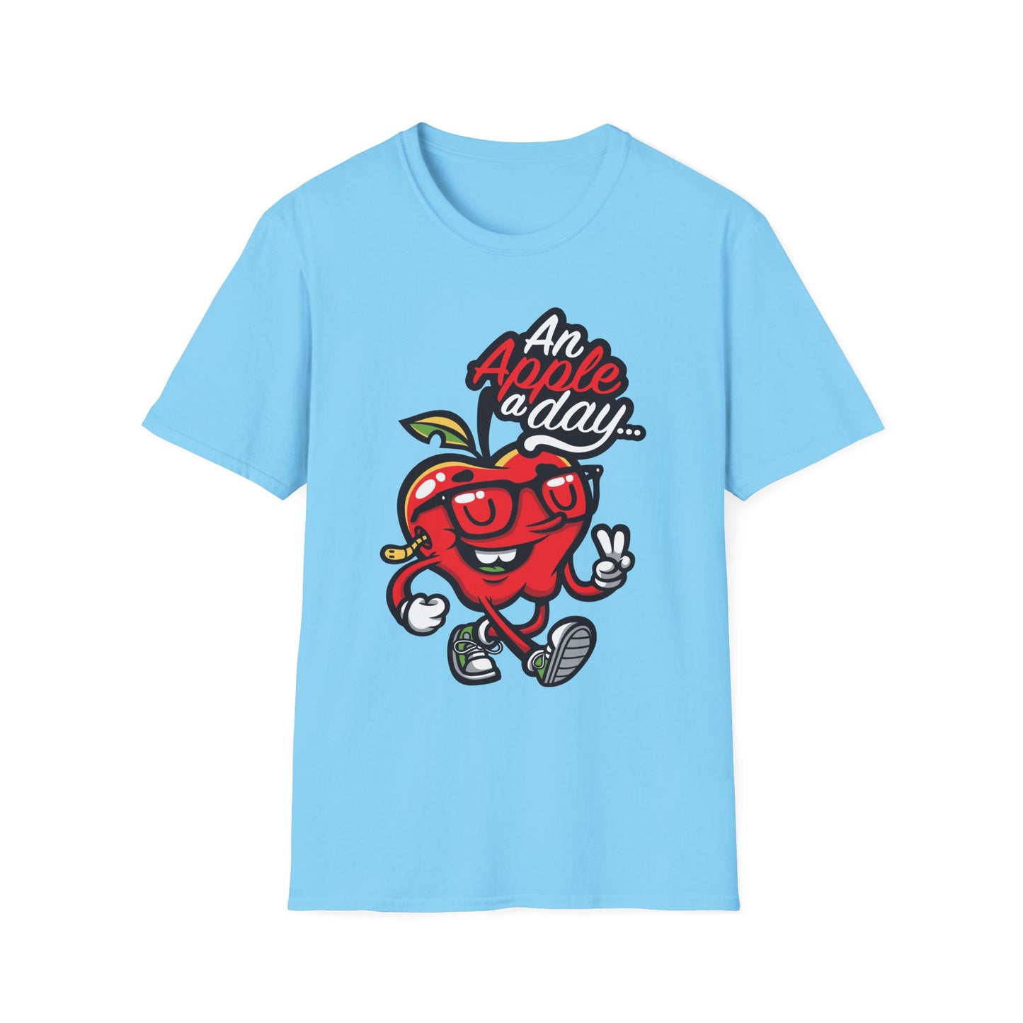 Cartoon T Shirt Animation Tee Funny Tee Unisex Softstyle Cotton Shirt Gildan Softstyle 64000