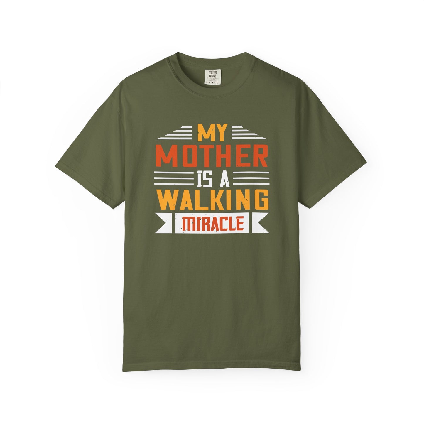 Mom T-shirt Mother Day Mama Tee Unisex Comfort Colors Garment-Dyed Cotton h87