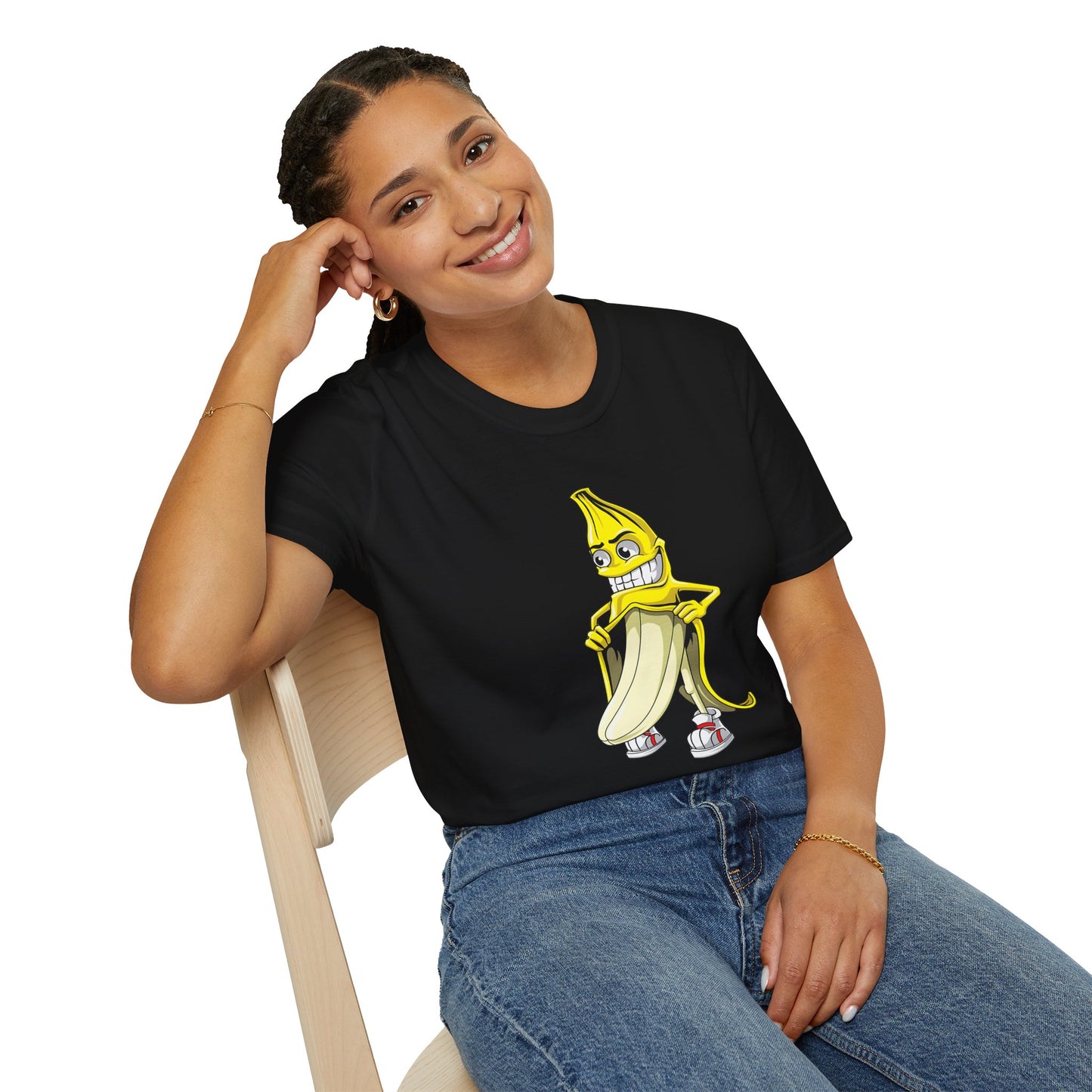 Food Tees, Funny Food T Shirts, Funny T Shirts, Shirt with Banana, Banana T Shirt, Funny Banana Shirt