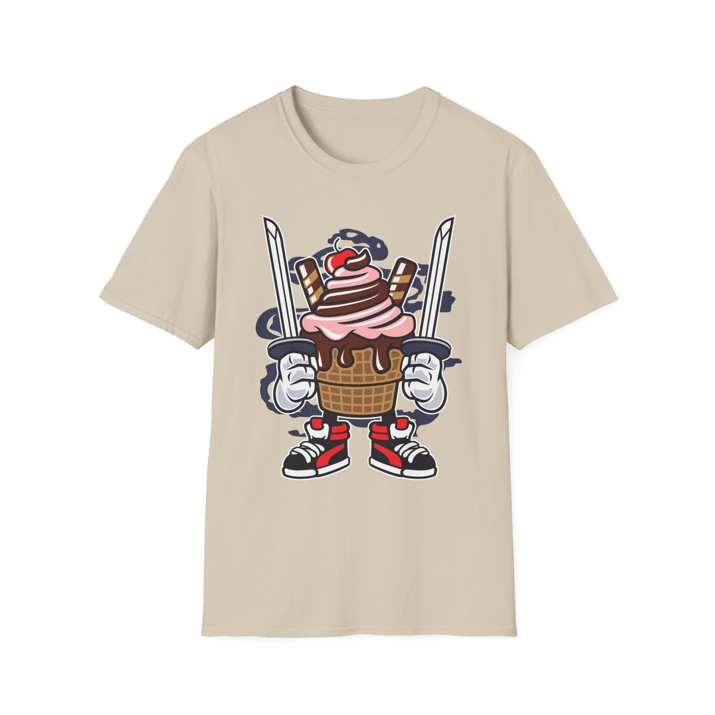 Cartoon T Shirt Unisex Animation Tee Funny Tee Gildan Softstyle 64000 Ring Spun Cotton 99