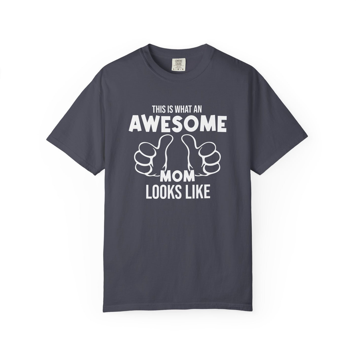 Mom T-shirt Mother's Day Mama Tee Unisex Comfort Colors Garment-Dyed Cotton h25