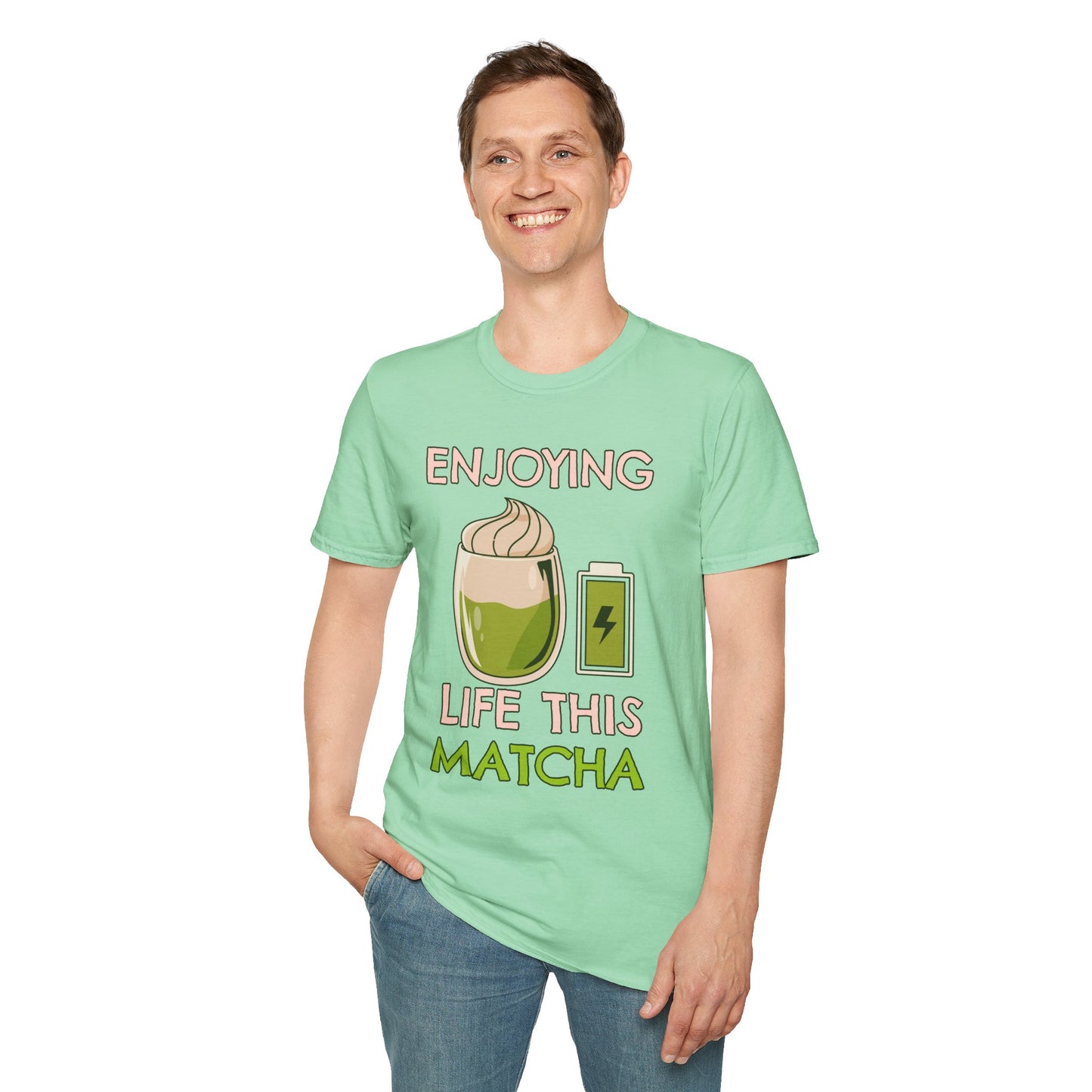 Food Tees, Funny Food T Shirts, Funny T Shirts, Shirt with Drinks, Shirt with Matcha