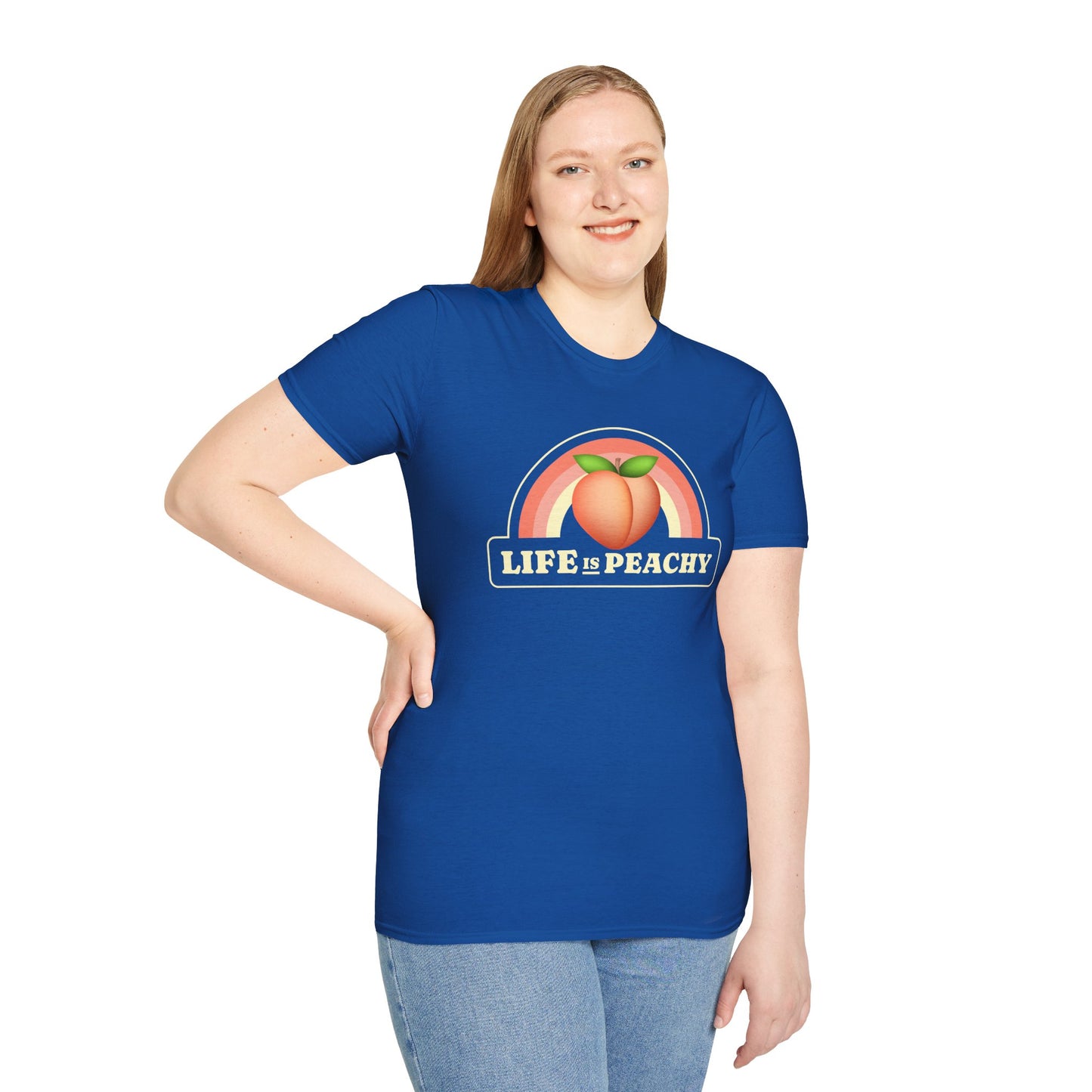 Food Tees, Funny Food T Shirts, Funny T Shirts, Shirt with Fruits, Shirt with Peach