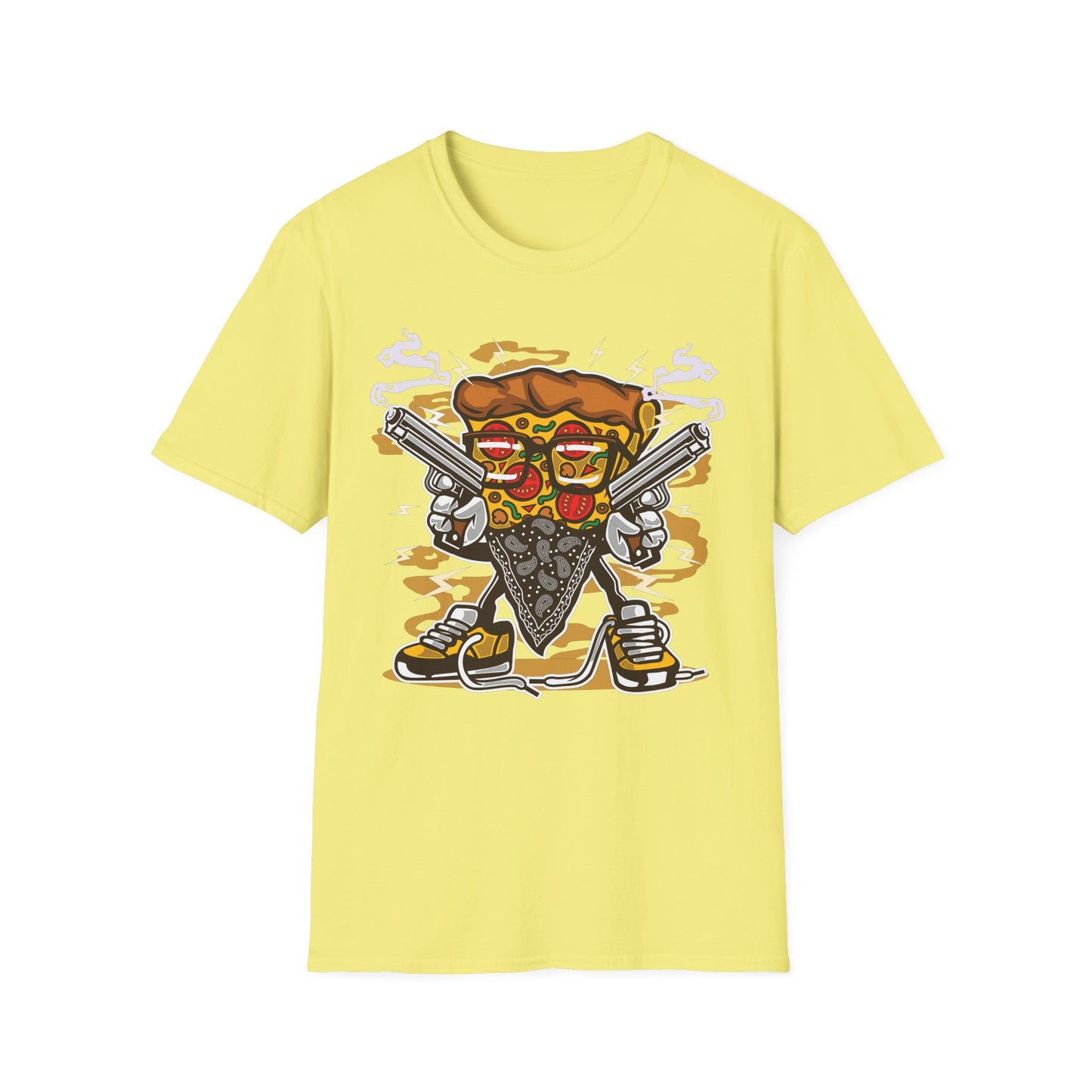Cartoon Animation Tee Shirt Unisex Funny Graphic Gildan Softstyle 64000 Cotton Tee