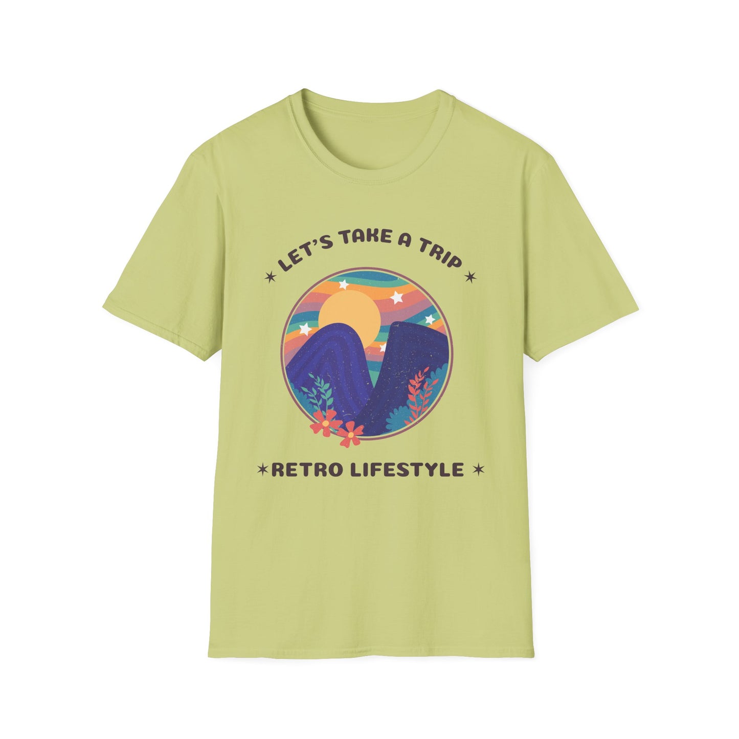 Retro T Shirt, Retro Design Shirt, Retro Art Tee Shirt, T-shirt with Retro Style