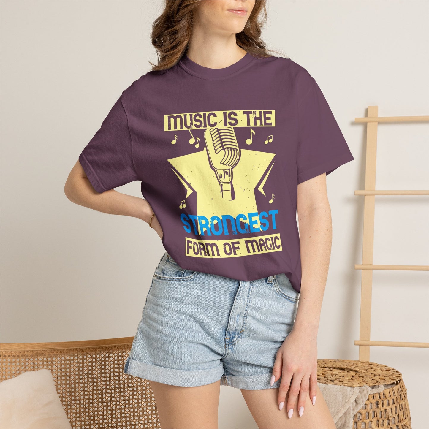 Music Graphic Design Unisex Cotton T-shirt m35