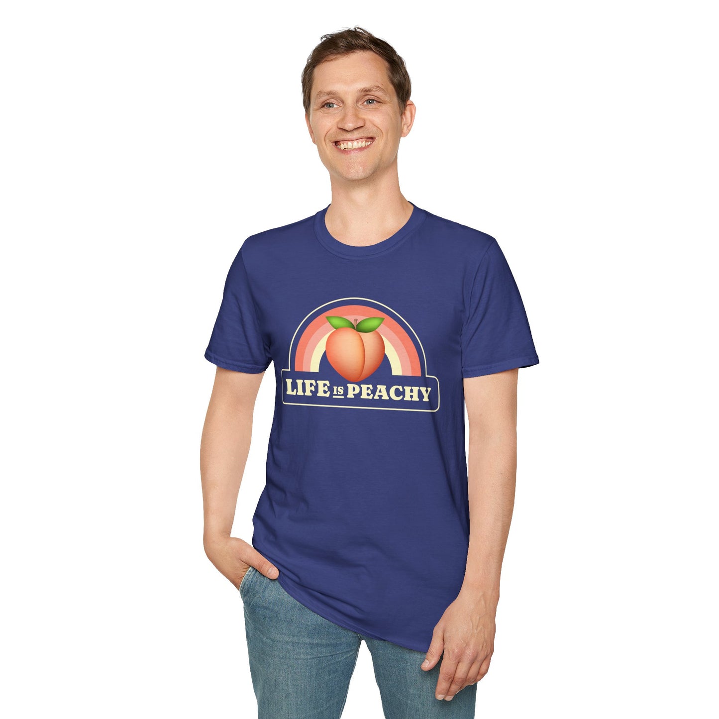 Food Tees, Funny Food T Shirts, Funny T Shirts, Shirt with Fruits, Shirt with Peach
