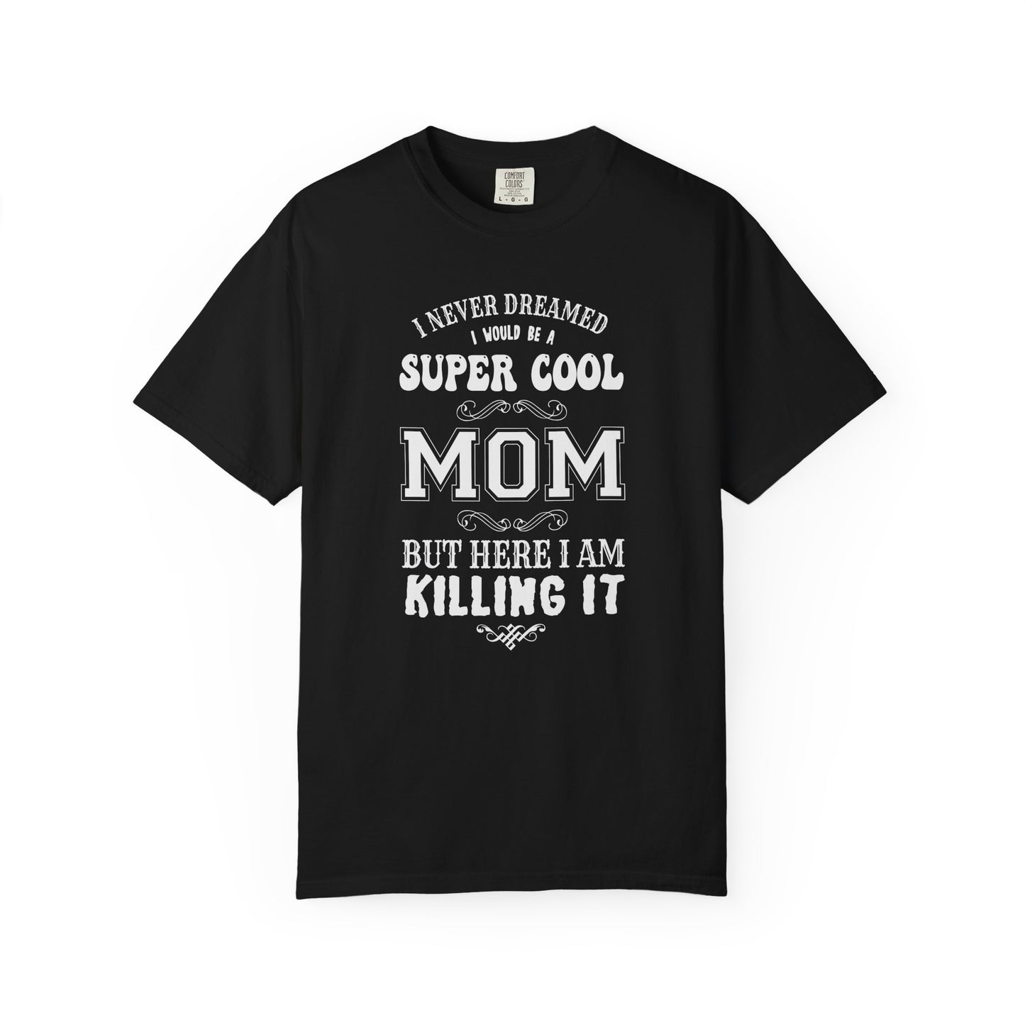 Mom T-shirt Mother's Day Mama Tee Unisex Comfort Colors Garment-Dyed Cotton h36