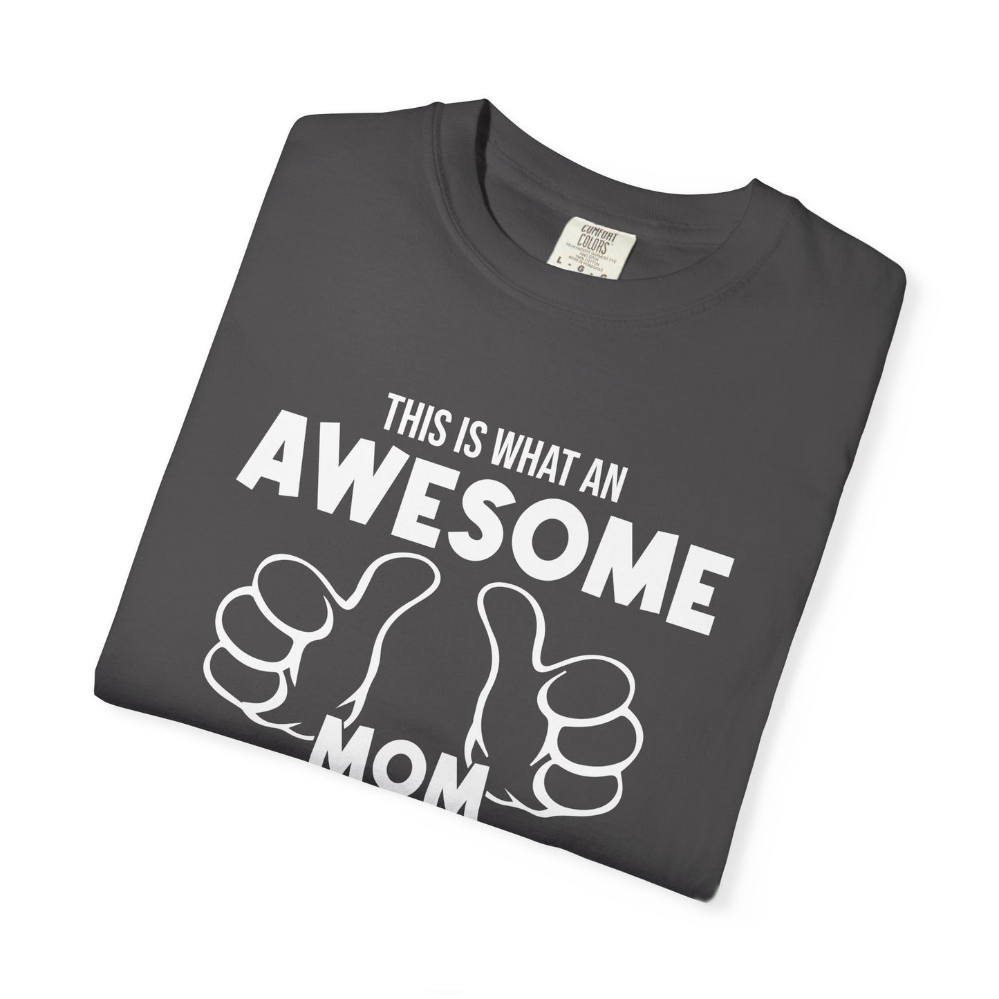 Mom T-shirt Mother's Day Mama Tee Unisex Comfort Colors Garment-Dyed Cotton h25