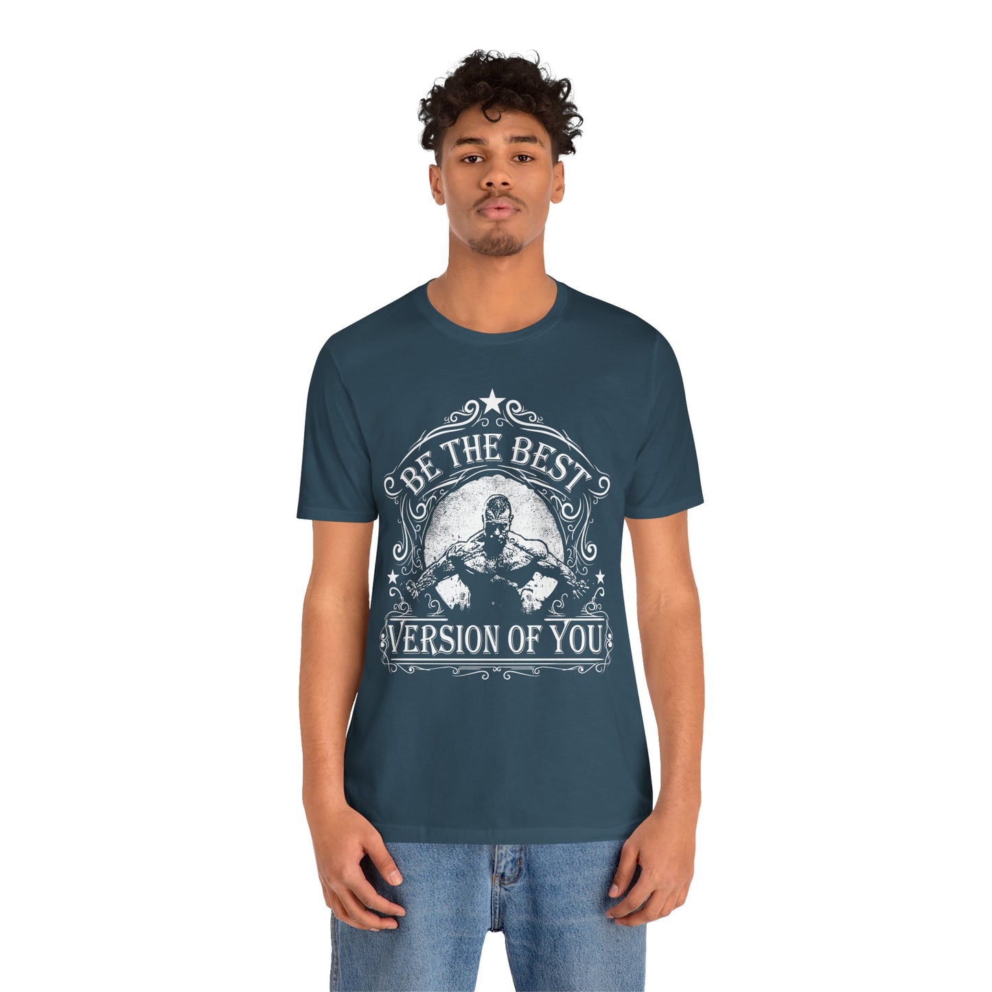 Be The Best Version Of You T-Shirt Motivational Fitness Tee
