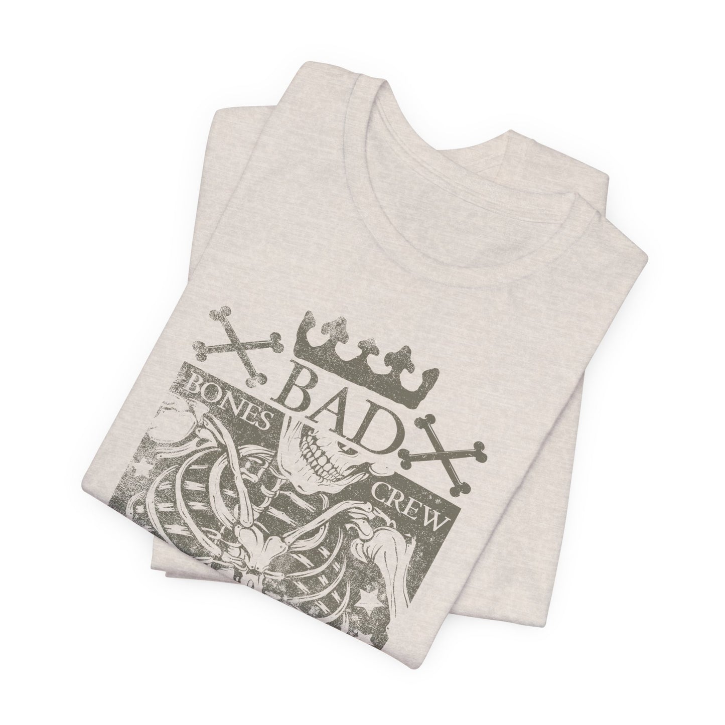 Skeleton Ribcage Tee Bones Crew Graphic Shirt A-10