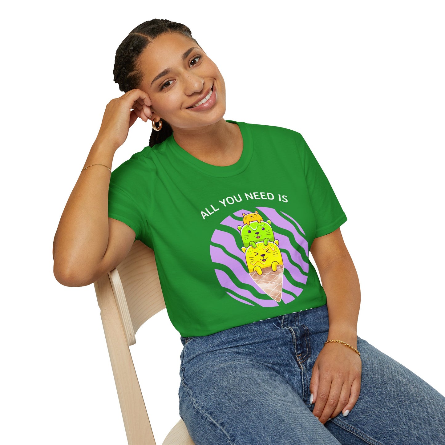 Food Tees, Funny Food T Shirts, Funny T Shirts, Shirt with Food, Junk Food Tees, Shirt with Ice Cream, Ice Cream T-Shirt