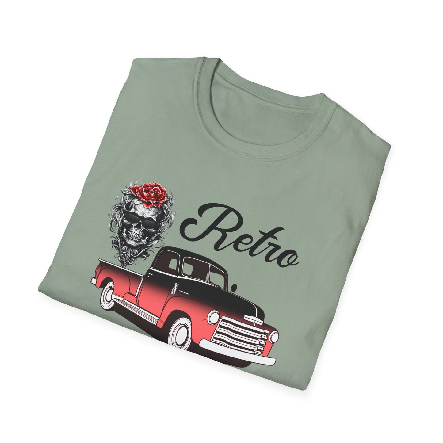 Retro T Shirt, Retro Design Shirt, Retro Art Tee Shirt, T-shirt with Retro Style