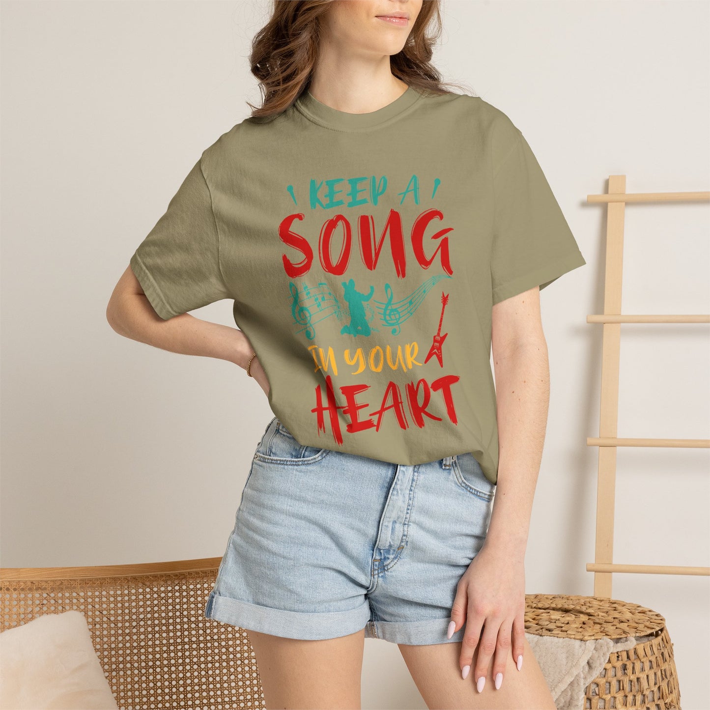 Music Graphic Design Unisex Cotton T-shirt 037