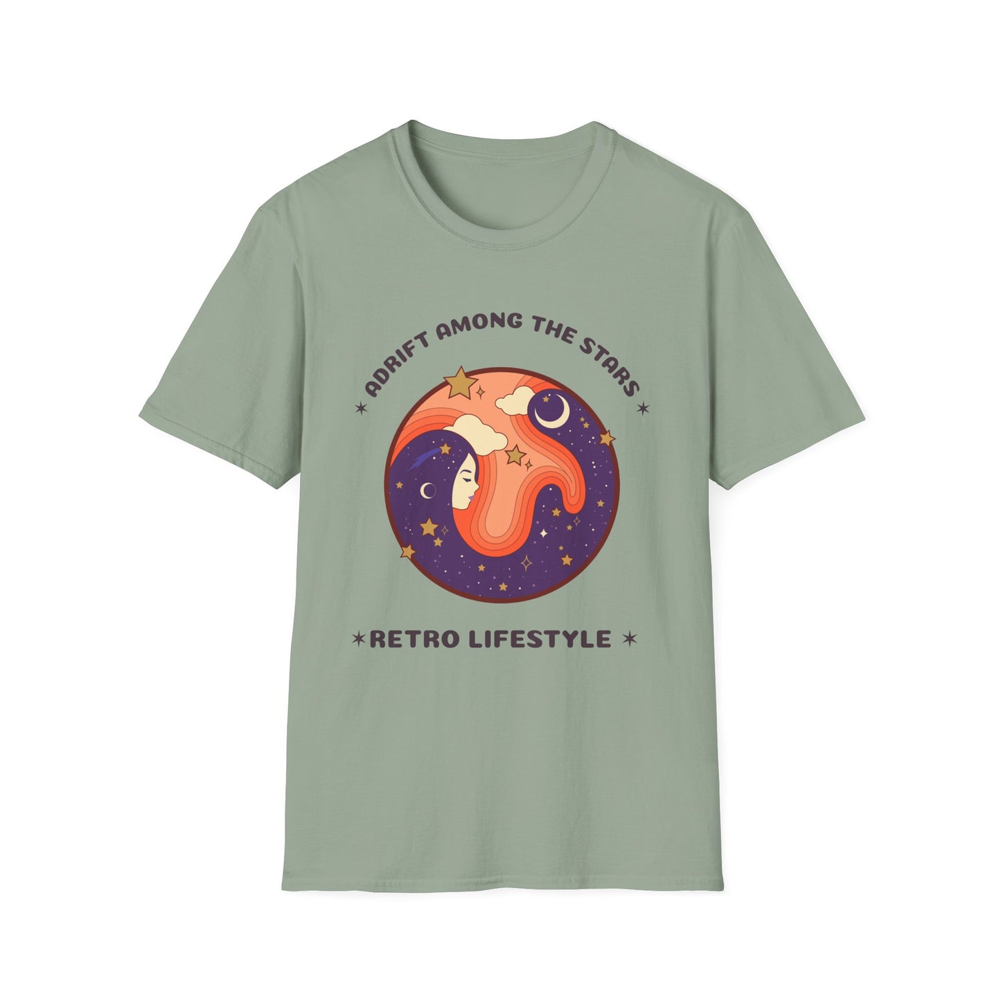 Retro T Shirt, Retro Design Shirt, Retro Art Tee Shirt, T-shirt with Retro Style