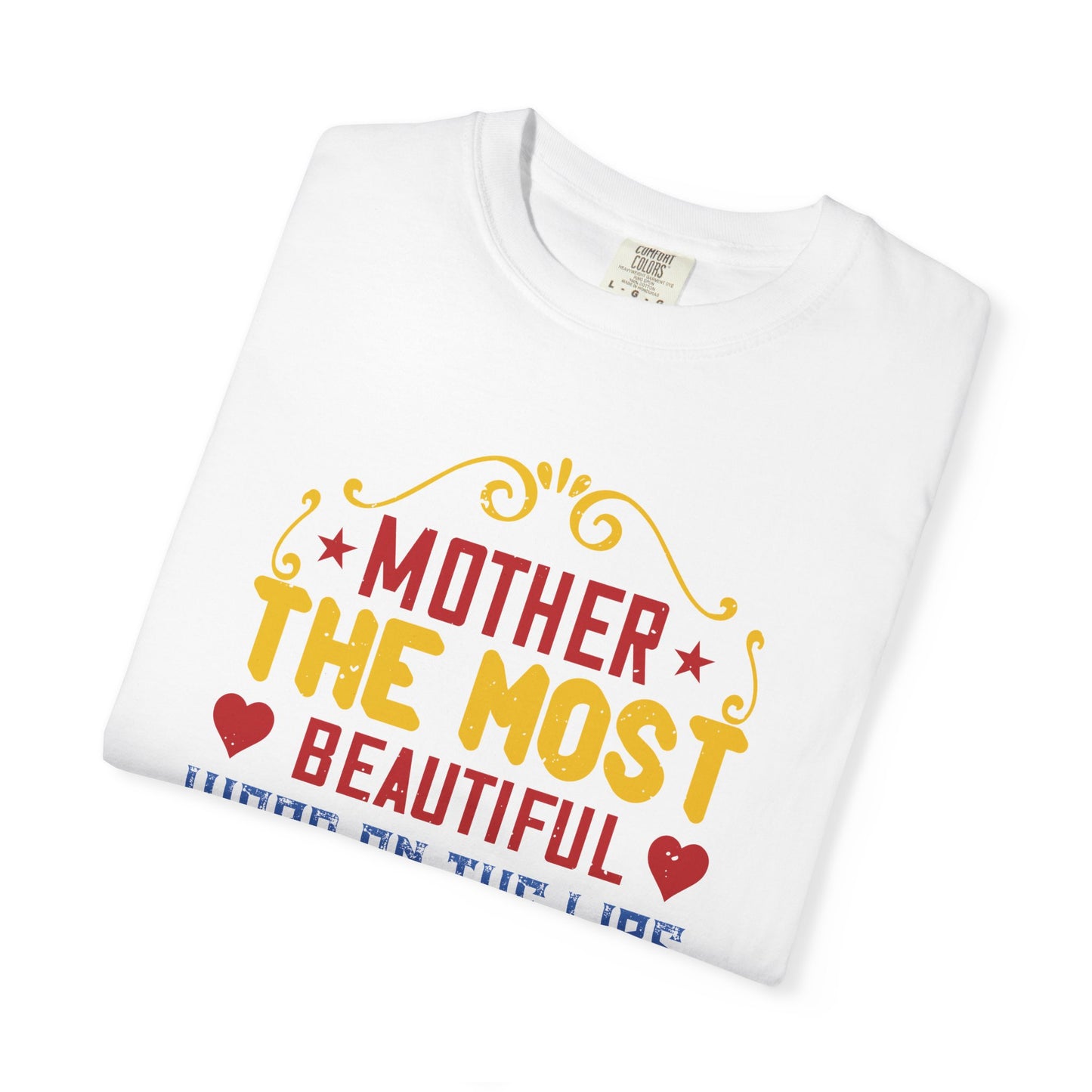 Mom T-shirt Mother Day Mama Tee Unisex Comfort Colors Garment-Dyed Cotton h84