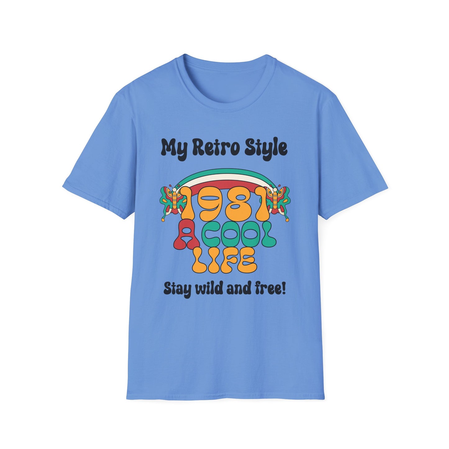 Retro T Shirt, Retro Design Shirt, Retro Art Tee Shirt, T-shirt with Retro Style