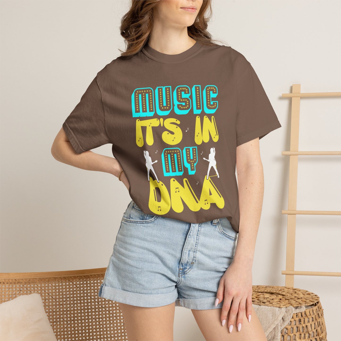 Music Graphic Design Unisex Cotton T-shirt 074