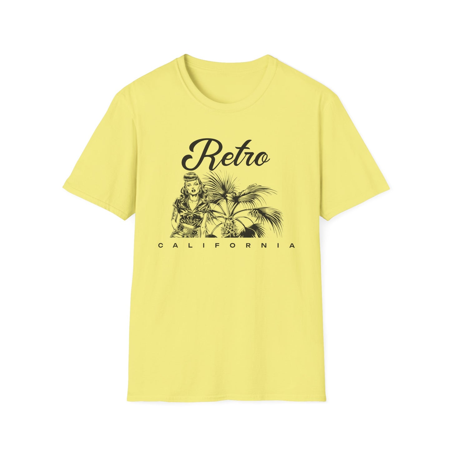 Retro T Shirt, Retro Design Shirt, Retro Art Tee Shirt, T-shirt with Retro Style