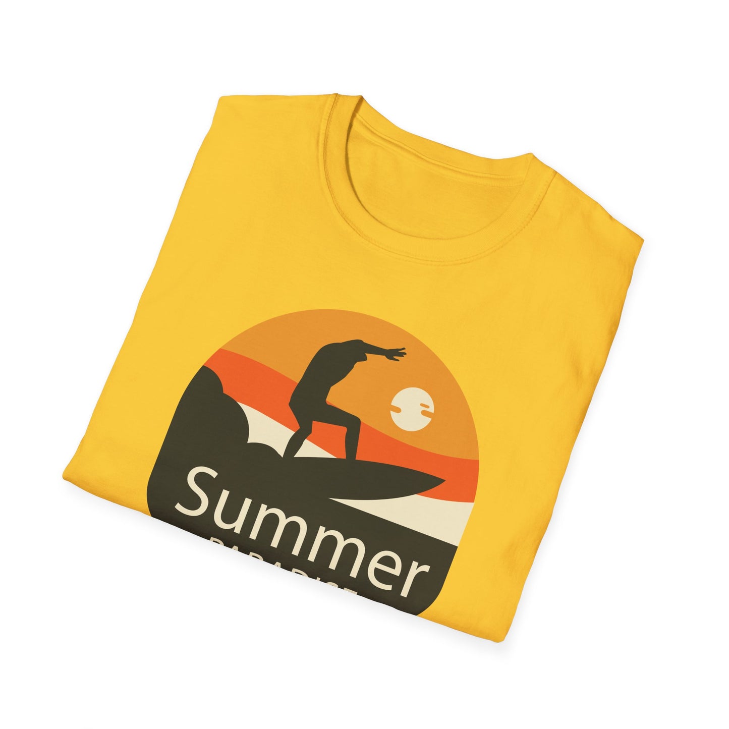 Summer T-Shirt, Summer Design Shirts, Art Tee Shirt with Summer Design - 4