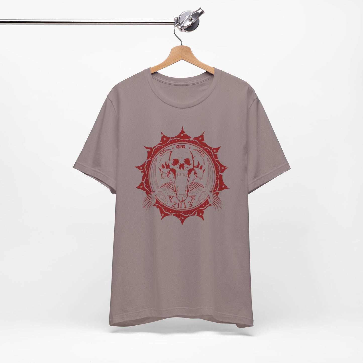 Skull Elephant Mandala Tee Boho Skull Graphic Shirt Art-51