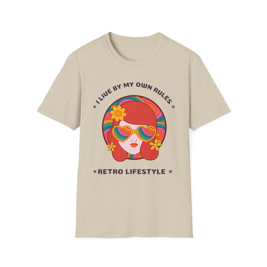 Retro T Shirt, Retro Design Shirt, Retro Art Tee Shirt, T-shirt with Retro Style