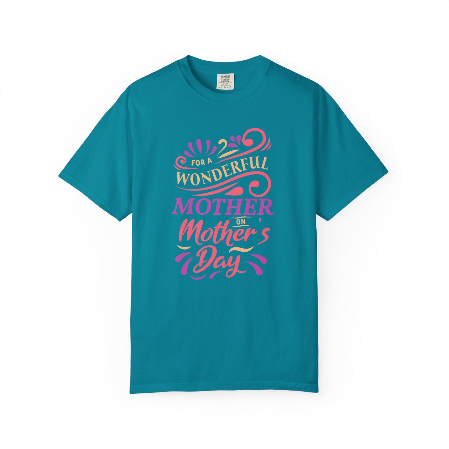 Mom T-shirt Mother's Day Mama Tee Unisex Comfort Colors Garment-Dyed Cotton h18