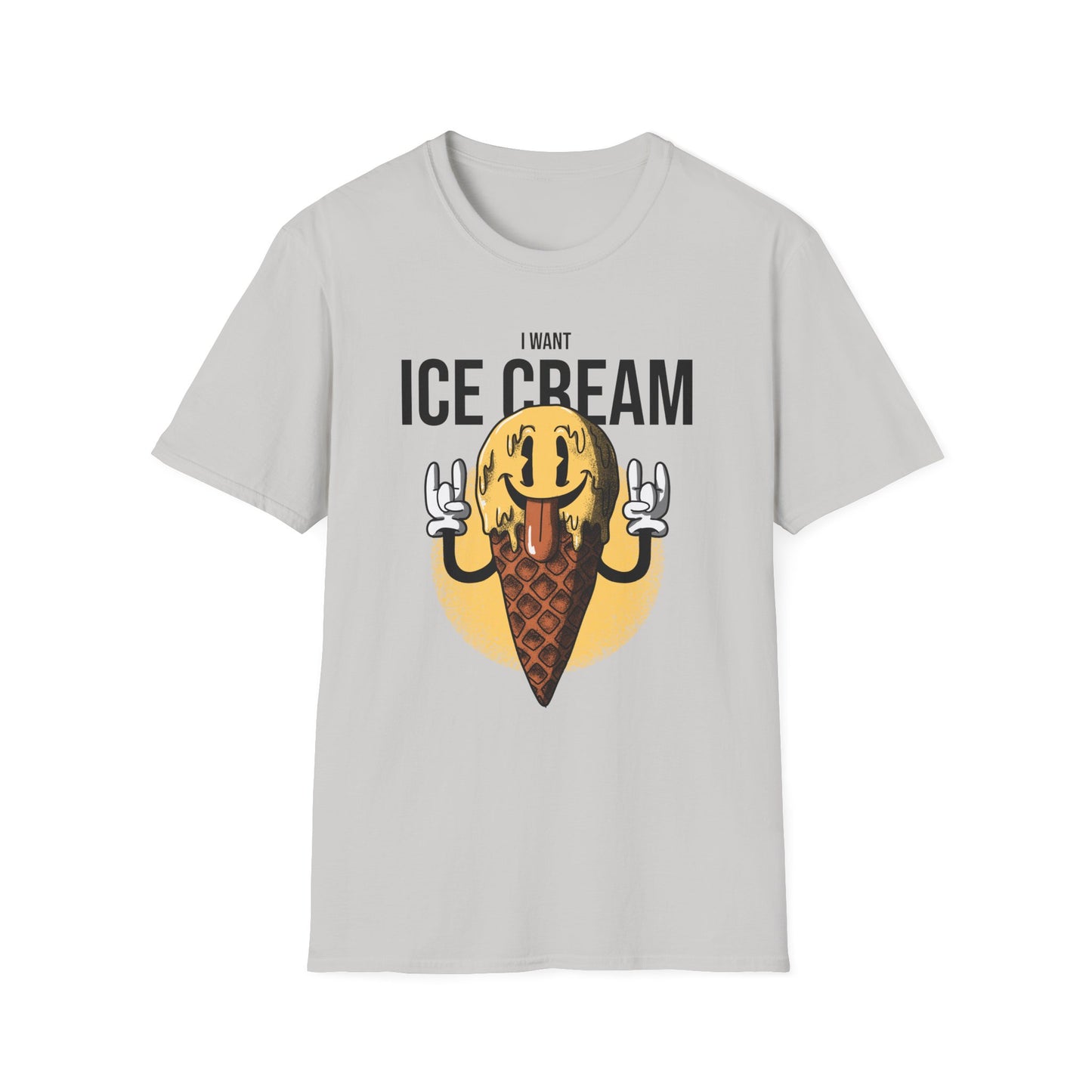 Food Tees, Funny Food T Shirts, Funny T Shirts, Shirt with Food, Junk Food Tees, Shirt with Ice Cream, Ice Cream T-Shirt