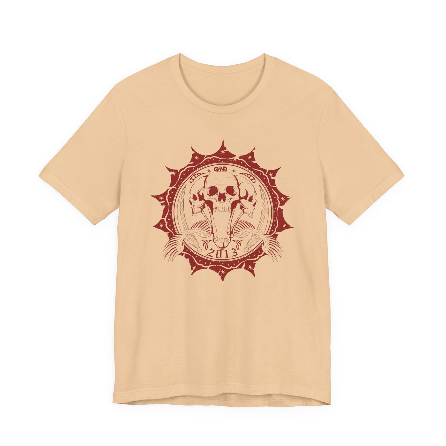 Skull Elephant Mandala Tee Boho Skull Graphic Shirt Art-51