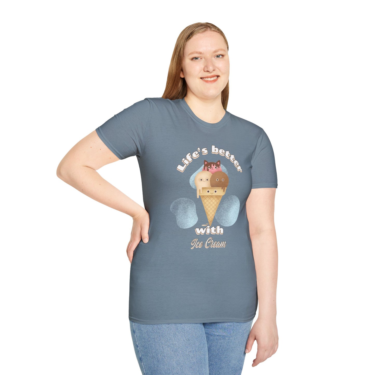 Food Tees, Funny Food T Shirts, Funny T Shirts, Shirt with Food, Junk Food Tees, Shirt with Ice Cream, Ice Cream T-Shirt