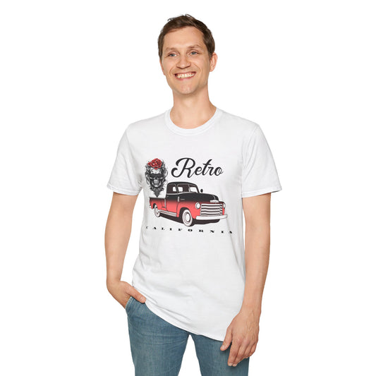 Retro T Shirt, Retro Design Shirt, Retro Art Tee Shirt, T-shirt with Retro Style