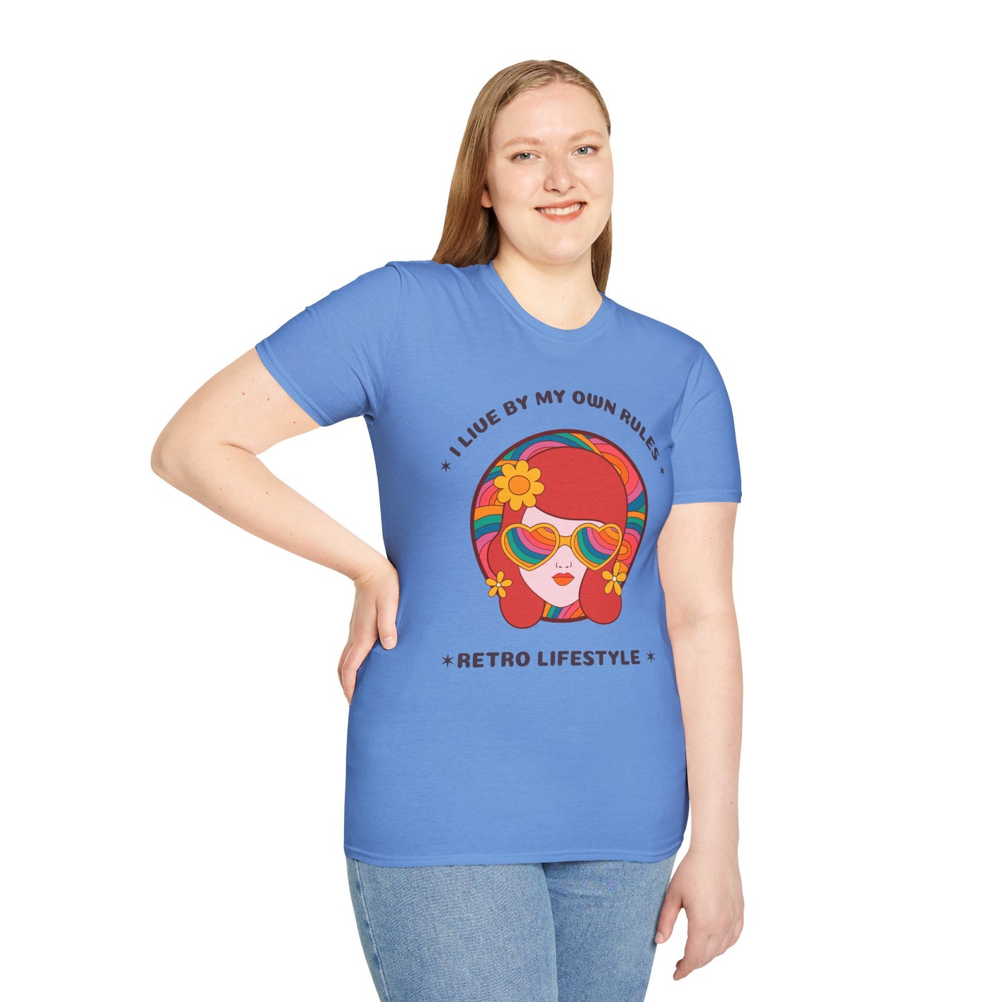 Retro T Shirt, Retro Design Shirt, Retro Art Tee Shirt, T-shirt with Retro Style